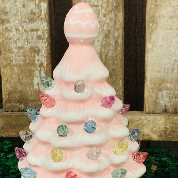 Mr. Christmas Pink Light Up Easter Tree - Picture 2 of 7